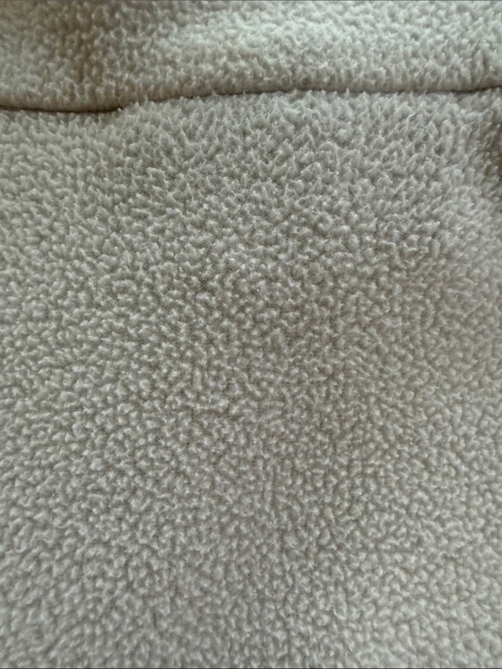 Patagonia Cream 1/4-Zip Teddy Fleece Pullover - Picture 4 of 5